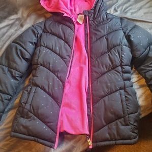 Girls Faded Glory Puffy Coat